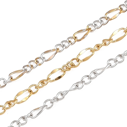 304 из нержавеющей стали Figaro цепи, ионное покрытие (ip), пайки, с катушкой