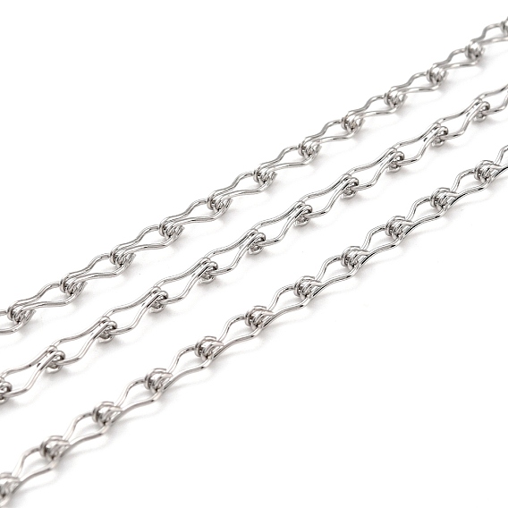 304 лестничная цепь из нержавеющей стали, несварные, с катушкой, ионное покрытие (ip)