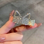 Cat Ear Alloy Crystal Rhinestone Claw Hair Clips, for Women and Girls