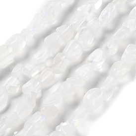 Бусины из натурального радужного лунного камня, самородки, упавший камень, класс А