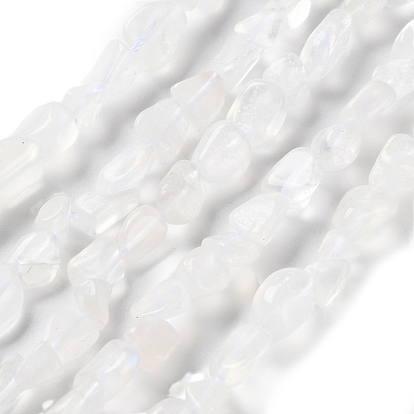 Бусины из натурального радужного лунного камня, самородки, упавший камень, класс А