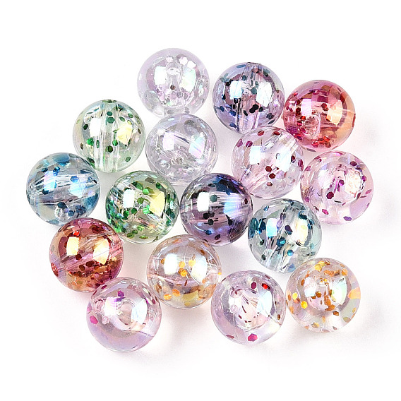 Прозрачного акрилового шарика, блеск бисера