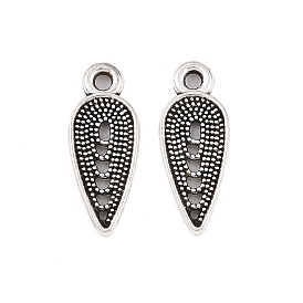 Подвески в форме капли из сплава в тибетском стиле с полой структурой