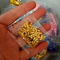 Heart/Star Plastic Glitter Powder Fillers, UV Resin Filler, Epoxy Resin Mold Filling Material, for DIY Resin Craft Making