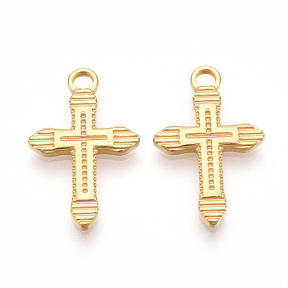 304 подвески из нержавеющей стали, ионное покрытие (ip), крест прелести