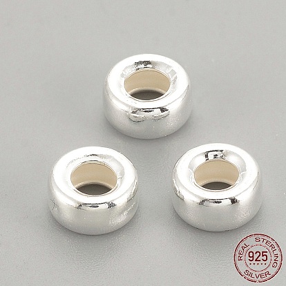 925 Sterling Silver Beads Spacers, Ring