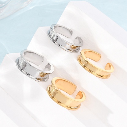 304 Stainless Steel Cuff Open Rings