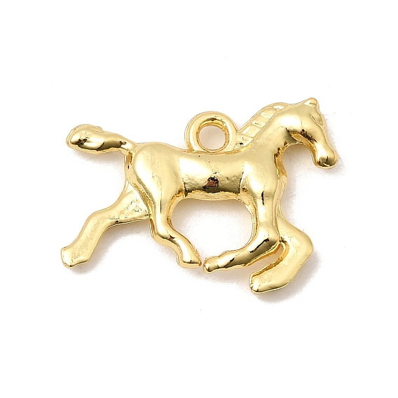 Латунные подвески, лошади прелести, долговечный