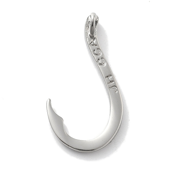 304 подвески из нержавеющей стали, рыболовный крючок очарование