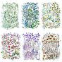120шт. 6 стили цветочные декоративные наклейки для домашних животных, для diy scrapbooking
