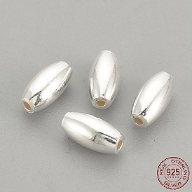 925 perles en argent sterling, riz