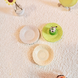 Тарелки обеденные круглые из сплава, миниатюрные украшения, для садовых кукольных домиков, притворяясь опорными украшениями