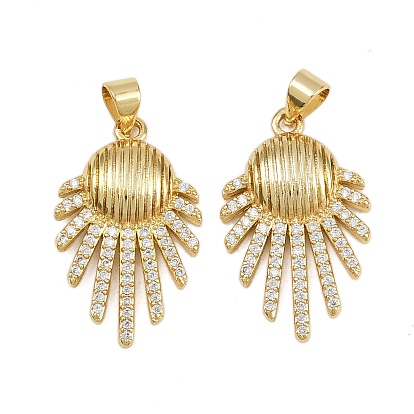 Латунные микро проложить кубического циркония подвески