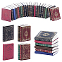 16 Sets 8 Styles Paper Book for Dollhouses, Micro Landscape Dollhouse Accessories, Pretending Prop Decorations