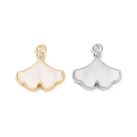 Rack Plating Alloy Acrylic  Pendants, Cloud