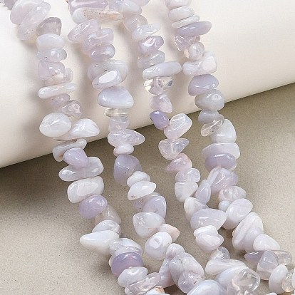 Natural Lavender Amethyst Beads Strands, Chip
