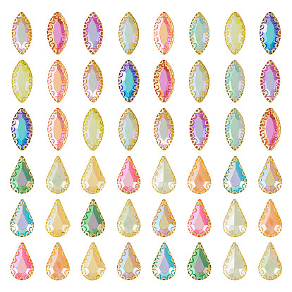 2 сумки 2 стили пришиты стразами, конский глаз и слеза, со сплавочной фурнитурой