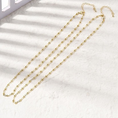 Латунные волнистые овальные звенья для женщин, долговечный, стойки покрытие, без свинца и без кадмия