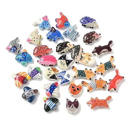 Окрашенного распылением сплава бисер