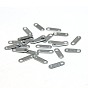 304 Stainless Steel Chain Tabs, Chain Extender Connectors, with Word K14