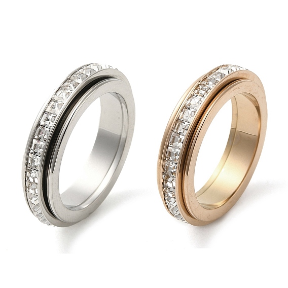 Ионное покрытие (ip) 304 кольца из нержавеющей стали, с кубического циркония