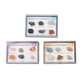 Nuggets Raw Rough Natural Nixed Stone Collections, for Earth Science Teaching