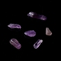 Natural Amethyst Chip Beads, No Hole/Undrilled