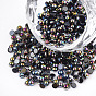 Acryl Cabochons, ab Farbe plattiert, Halbrund