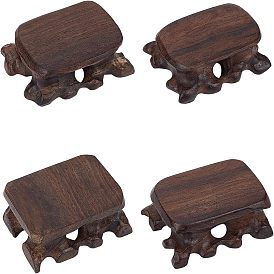 Подставка из сандалового дерева для демонстрации драгоценных камней