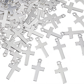 100 шт. Подвески из сплава в тибетском стиле, крестик, без свинца и без кадмия
