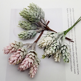 Пластиковая искусственная ананасовая трава, для свадебного рождественского украшения, поделки своими руками домашний декор венок скрапбукинг