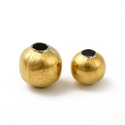 304 круглые из нержавеющей стали бусы