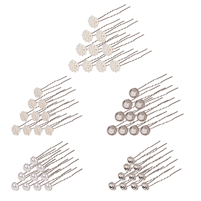 DIY Making Sets, with Iron Hair Fork Findings and Cabochons