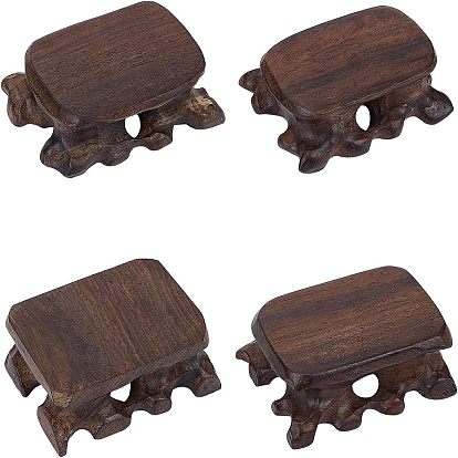 Подставка из сандалового дерева для демонстрации драгоценных камней