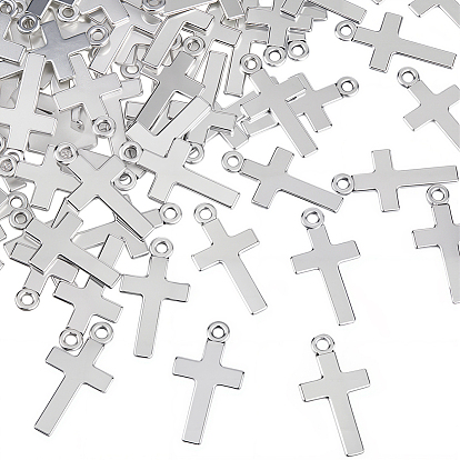 100 шт. Подвески из сплава в тибетском стиле, крестик, без свинца и без кадмия