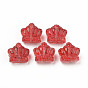 Transparent Glass Beads, Crown