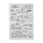 Birthday Silicone Stamps, for DIY Scrapbooking, Photo Album Decorative, Cards Making, Stamp Sheets