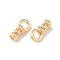 Brass Cord Ends, End Caps with Hole, Bag & Cloth Making Supplies, Column