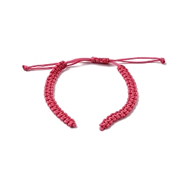 Плетеный браслет из нейлонового шнура