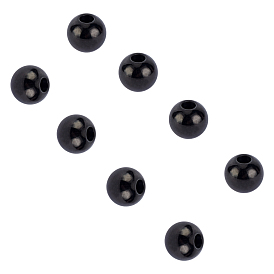 Unicraftale 304 Stainless Steel Spacer Beads, Round