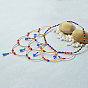 DIY Necklace Kits, Glass and Seed Beads Statement Necklace
