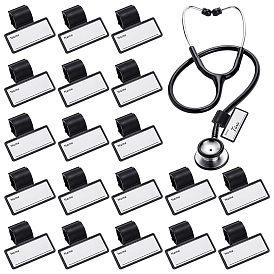 50Pcs ABS Plastic Stethoscope ID Tag, Name Tag