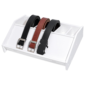 6 Grids MDF Waist Belt Storage Organizer Holder
