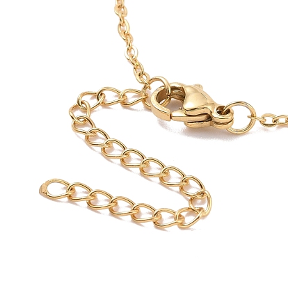 Heart 304 Stainless Steel Acrylic Jewelry Sets, Stud Earrings & Pendant Necklaces & Link Bracelets