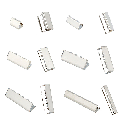 42шт. 6 размеры латунная лента обжимные концы