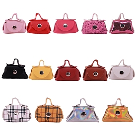 Rectangle Cloth Doll Handbag, for Girl Doll Accessories Supplies