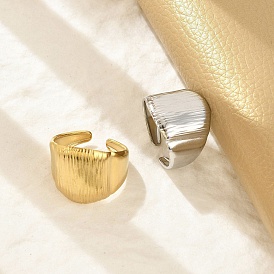 304 широкие манжеты из нержавеющей стали для женщин