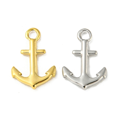 304 Stainless Steel Pendants, Anchor Charms