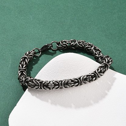 304 браслеты-цепочки из нержавеющей стали для женщин и мужчин