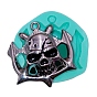 Skull Pendant Food Grade Silicone Molds, Resin Casting Molds, for UV Resin, Epoxy Resin Jewelry Making